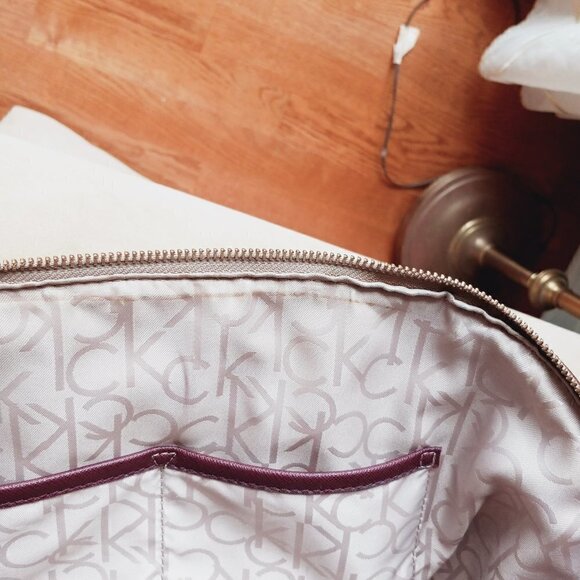 CALVIN Klein  Dome Satchel  Wide Zip Top Opening  Roomy interior - Picture 14 of 14